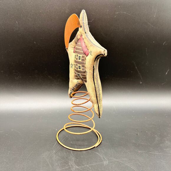 Handmade Country  primitive House On Mattress Spring - Picture 4 of 6